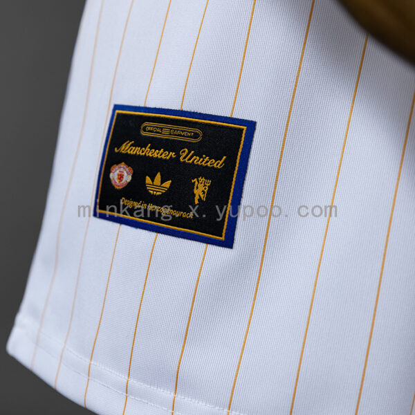 Camiseta Manchester United 1988 Retro Local - detalle