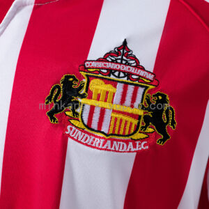 Camiseta Sunderland 1995 Retro Local - detalle sponsor