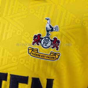 Camiseta Tottenham Hotspur 1994/95 Retro Visita - detalle manga