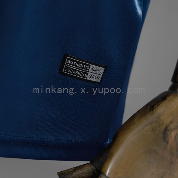 Camiseta Tottenham Hotspur 2018/19 Local Retro - detalle cuello