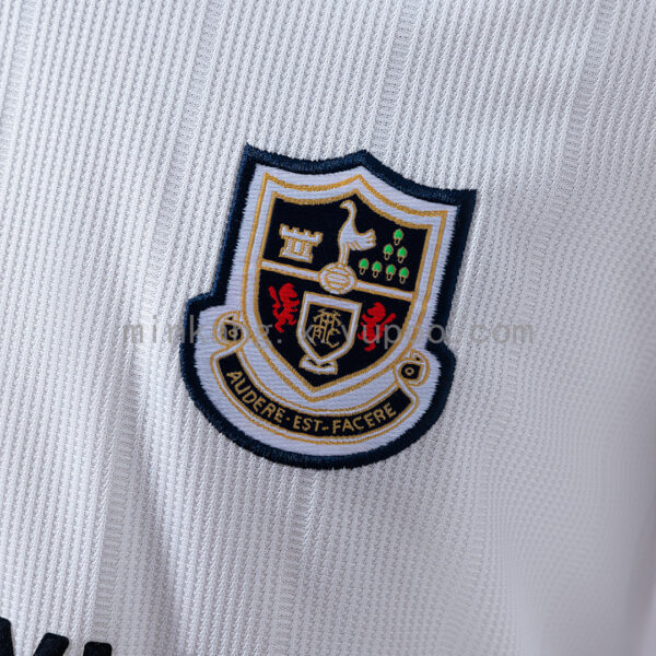 Camiseta Tottenham Hotspur 1995/96 Retro Local Manga Larga - detalle manga