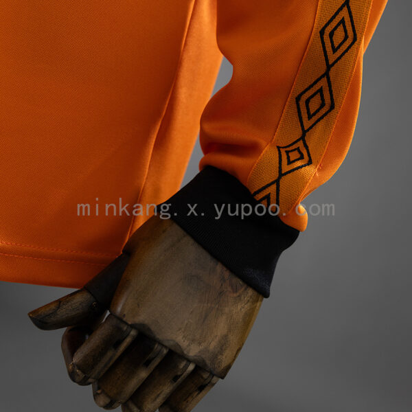 Camiseta Wolverhampton Wanderers 1990/91 Retro Portero - detalle cuello y marca Umbro