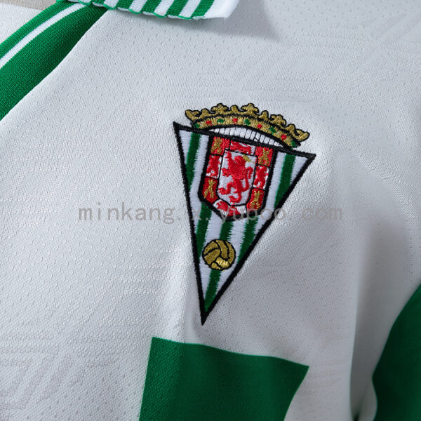 Camiseta Córdoba CF 1991 Retro Local - detalle cuello