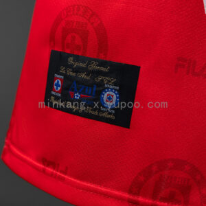 Camiseta Cruz Azul 1998 Retro Tercera - detalle