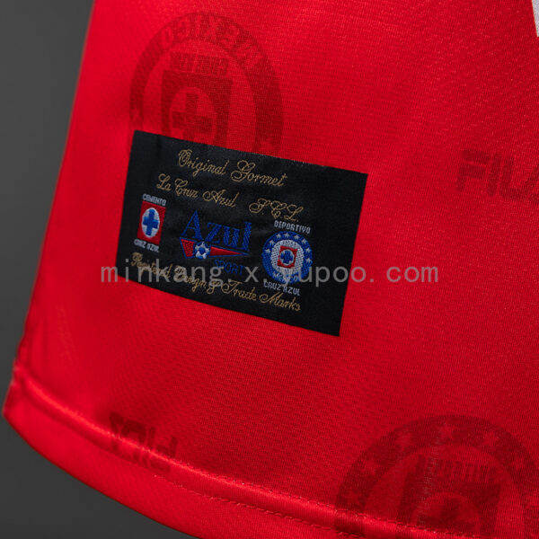 Camiseta Cruz Azul 1998 Retro Tercera - detalle
