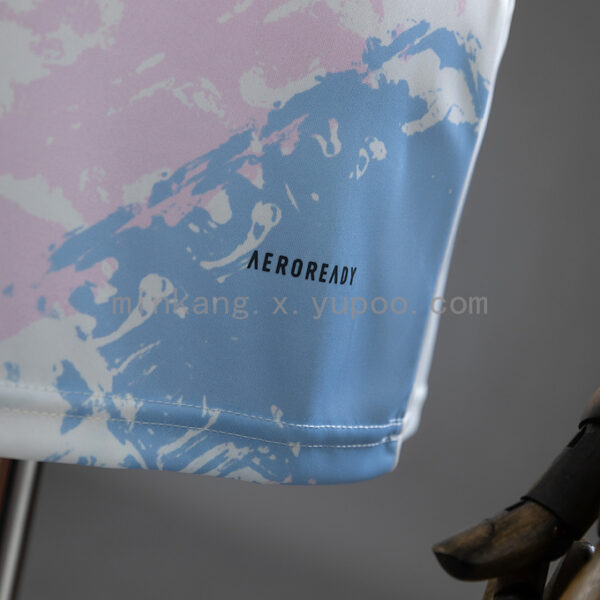 Camiseta Aston Villa 1992/93 Retro Visita Manga Larga - detalle manga izquierda