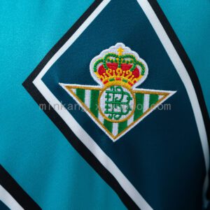 Camiseta Real Betis 2023/24 Local Manga Larga - detalle diseño geométrico