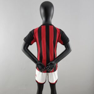 Camiseta AC Milan 2016/17 Retro Local Niño - detalle