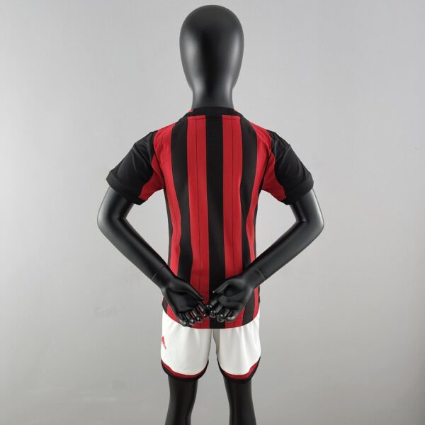 Camiseta AC Milan 2016/17 Retro Local Niño - detalle