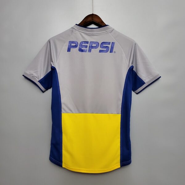 Camiseta Boca Juniors 2002 Alternativa Retro - detalle