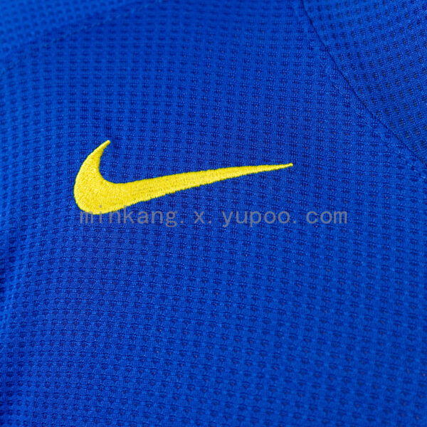 Camiseta Boca Juniors 2005 Entrenamiento Retro - detalle manga