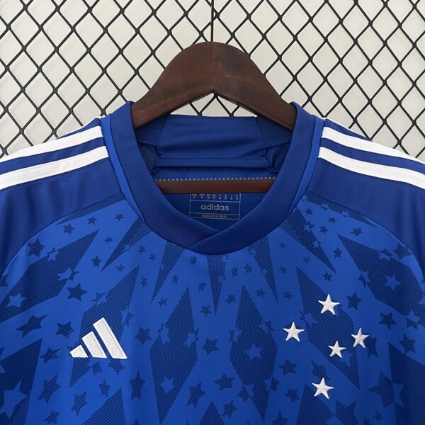 Camiseta Cruzeiro 2024/25 Local — detalle
