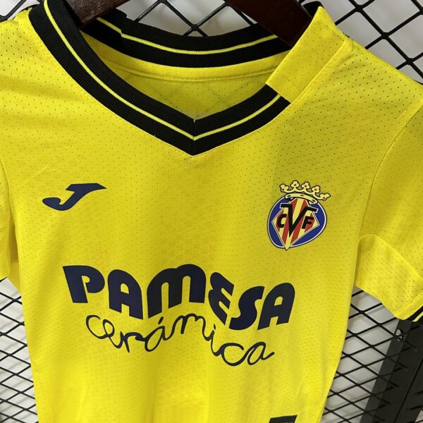 Camiseta Villarreal 2024/25 Local — detalle del tejido transpirable
