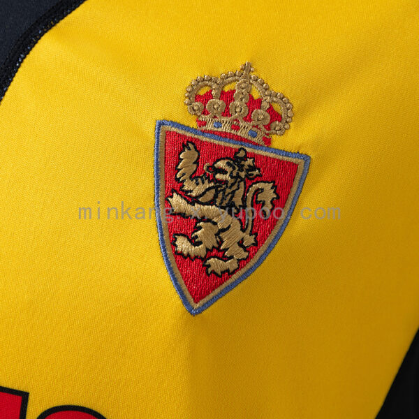 Camiseta Real Zaragoza 1994/95 Retro Visita - detalle logo Kappa en manga