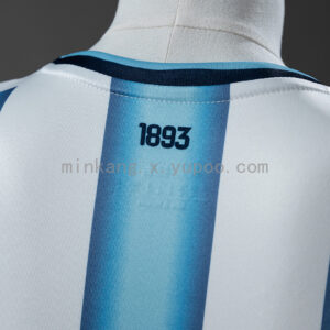 Camiseta Argentina 2026 Local Mujer - detalle franjas