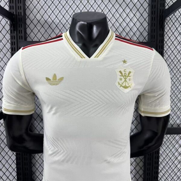 Camiseta Flamengo 2024 Tercera Versión Jugador — detalle del tejido
