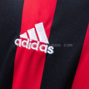 Camiseta Bayer Leverkusen 1988 Retro Local - detalle del cuello