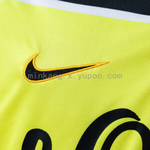 Camiseta Borussia Dortmund 1997 Retro Local - detalle del cuello