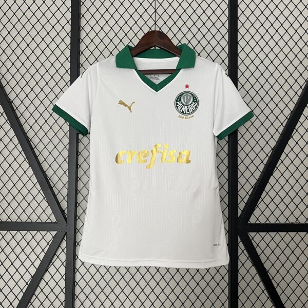Camiseta Palmeiras 2024/25 Visita Mujer — detalle logo Puma