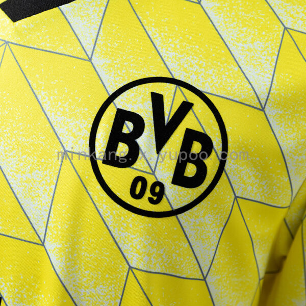 Camiseta Borussia Dortmund 1988 Retro Local - vista lateral