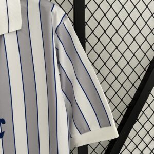 Camiseta Everton 1990 Retro Local - franjas y diseño frontal