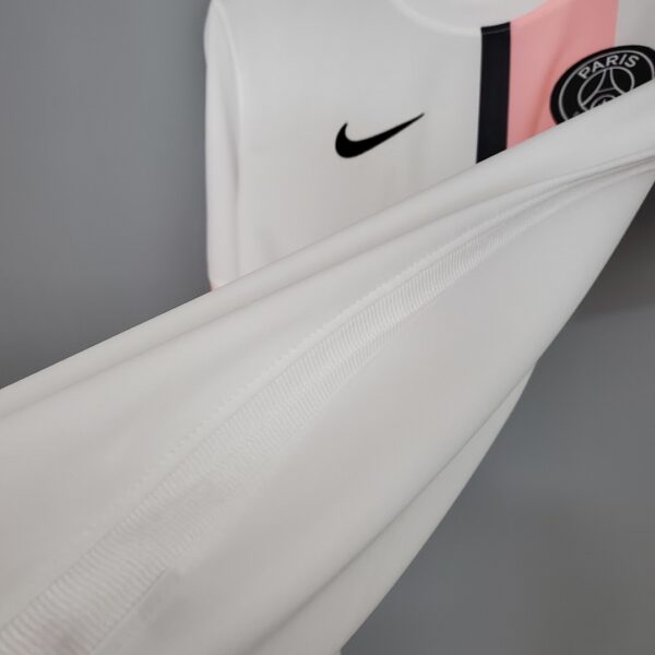 Camiseta Paris Saint-Germain 2023/24 Visita - detalle franja rosa