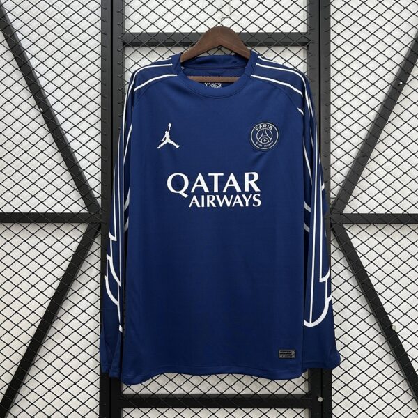Camiseta Paris Saint-Germain 2023/24 Local Manga Larga - detalle manga