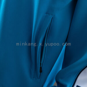 Chaqueta Napoli 1989/90 Retro Diego Maradona Track - detalle manga con logo NR