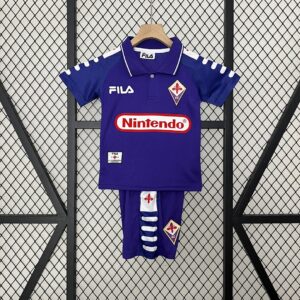 Camiseta Fiorentina 1998 Retro Local - detalle