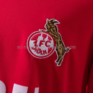 Camiseta FC Köln 1978 Retro Local - detalle patrocinador