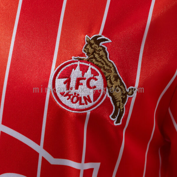 Camiseta FC Köln 1978 Retro Local - detalle cuello