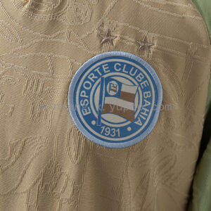 Camiseta Bahia 2024 Local — detalle cuello