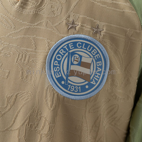 Camiseta Bahia 2024 Local — detalle cuello