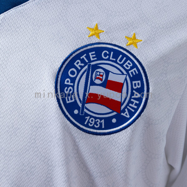 Camiseta Esporte Clube Bahia 2024/25 Local – detalle de textura de la tela