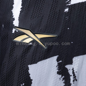 Camiseta Botafogo 2008/09 Tercera Retro — detalle patrón y cuello