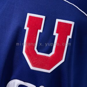 Camiseta Universidad de Chile 1998 Retro Local - detalle cuello y ribetes