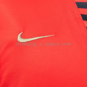 Camiseta Flamengo 2008 Retro Local — detalle logo Nike y sponsor BR