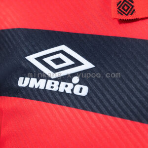 Camiseta Flamengo 1995/96 Retro Local — detalle sponsor