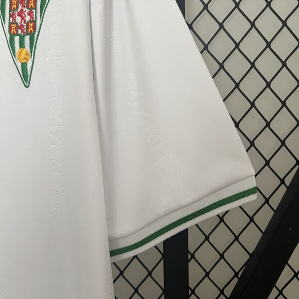 Camiseta Córdoba Aniversario 1961/62 Local — detalle