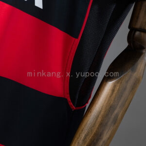 Camiseta Flamengo 1999/2000 Retro Local — detalle sponsor BR