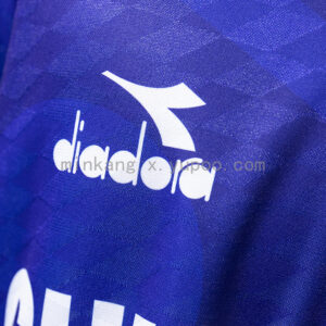 Camiseta Universidad de Chile 1990 Retro Local Manga Larga - detalle sponsor CHILLECTRA