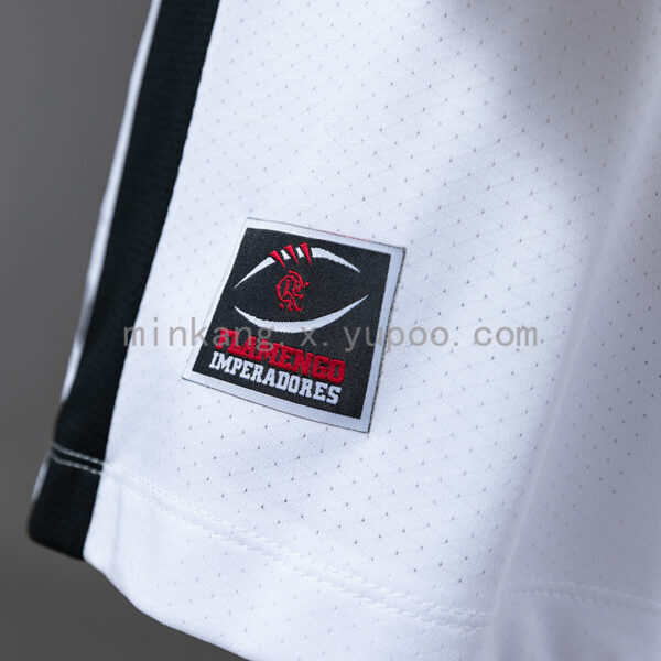 Camiseta Flamengo 2024/25 Local Imperadores — detalle cuello V