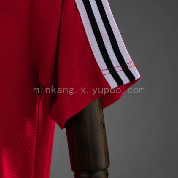 Camiseta Flamengo 2023/24 Polo — detalle cuello y botones