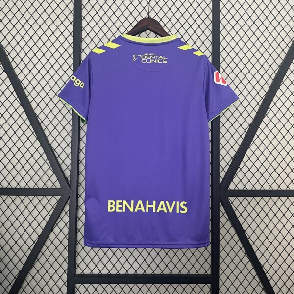 Camiseta Málaga C.F. 2023/24 Visita — detalle
