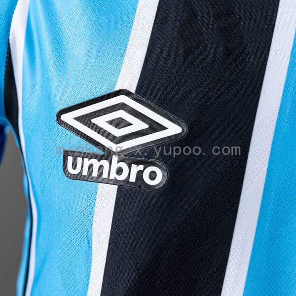 Camiseta Grêmio 2024/25 Local Versión Jugador – detalle del tejido y textura