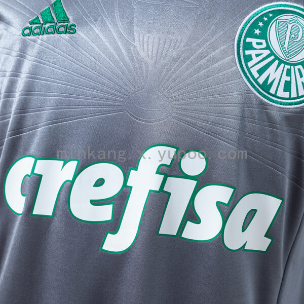 Camiseta Palmeiras 2015/16 Visita — detalle logo Adidas