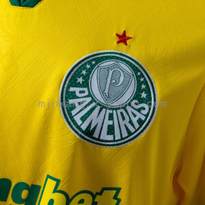 Camiseta Palmeiras 2024/25 Tercera — detalle cuello y logo Puma