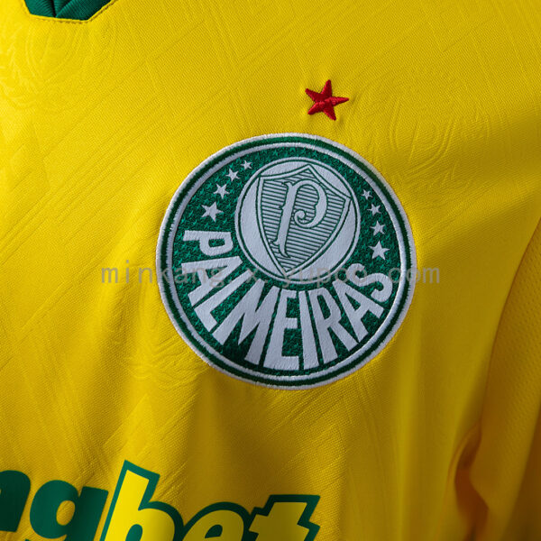 Camiseta Palmeiras 2024/25 Tercera — detalle cuello y logo Puma
