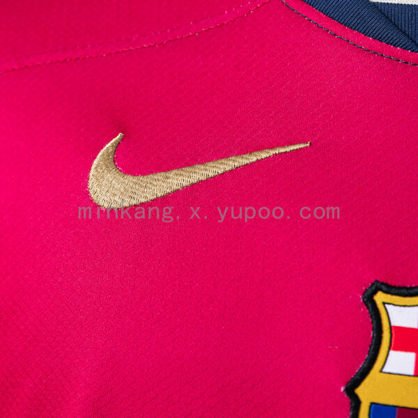 Camiseta FC Barcelona 2014/15 Local — detalle tejido