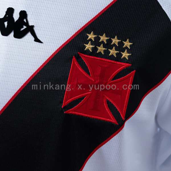 Camiseta Vasco da Gama 2023/24 Visita — detalle cuello